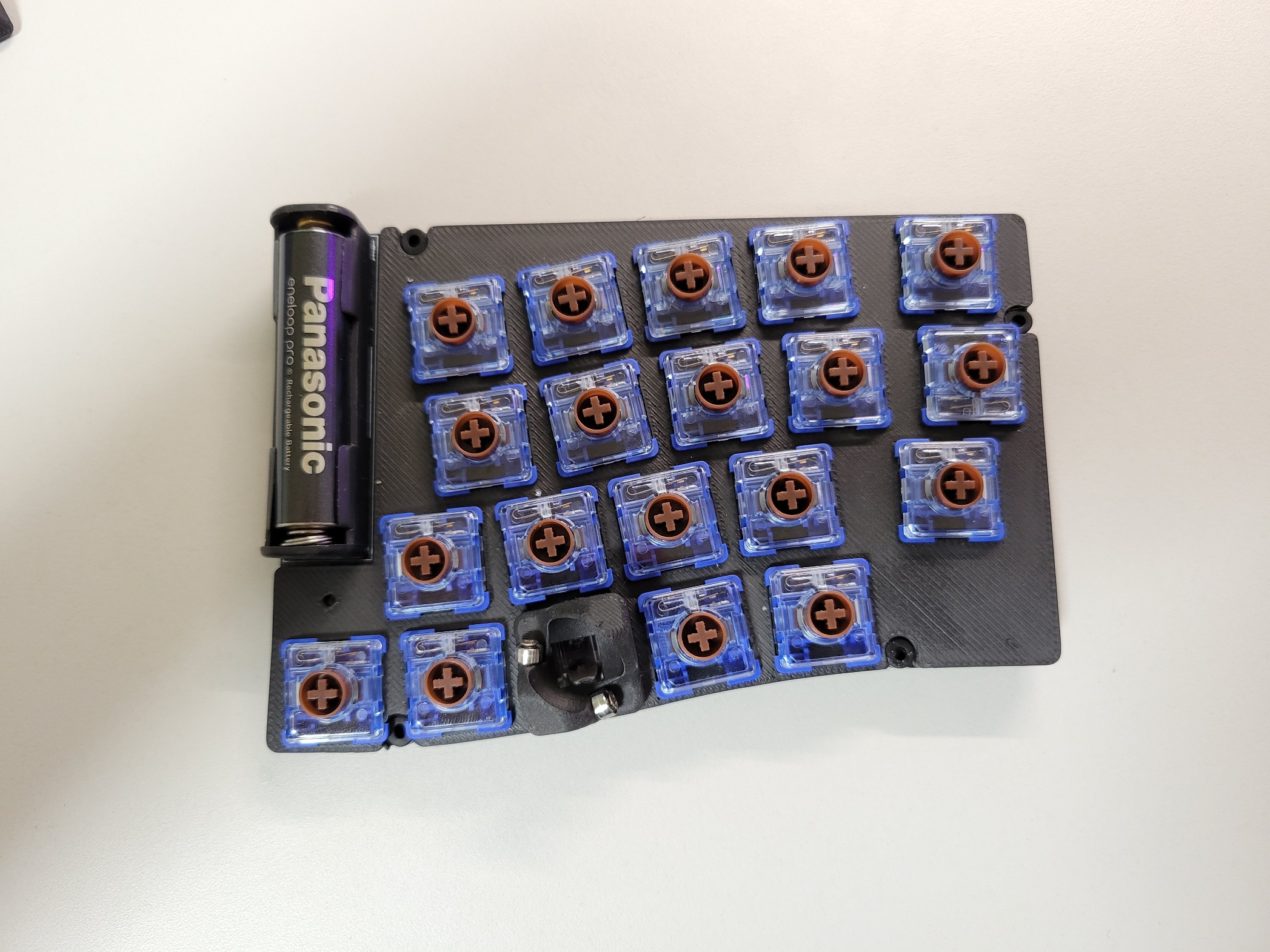 スイッチの取り付け