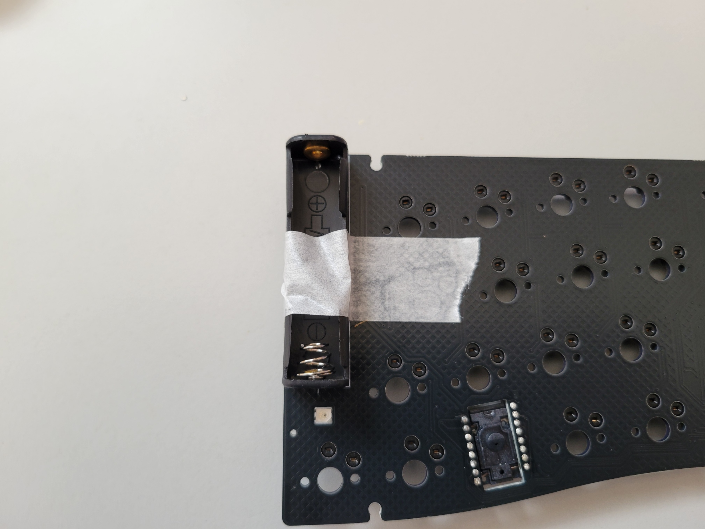 電池ホルダー配置