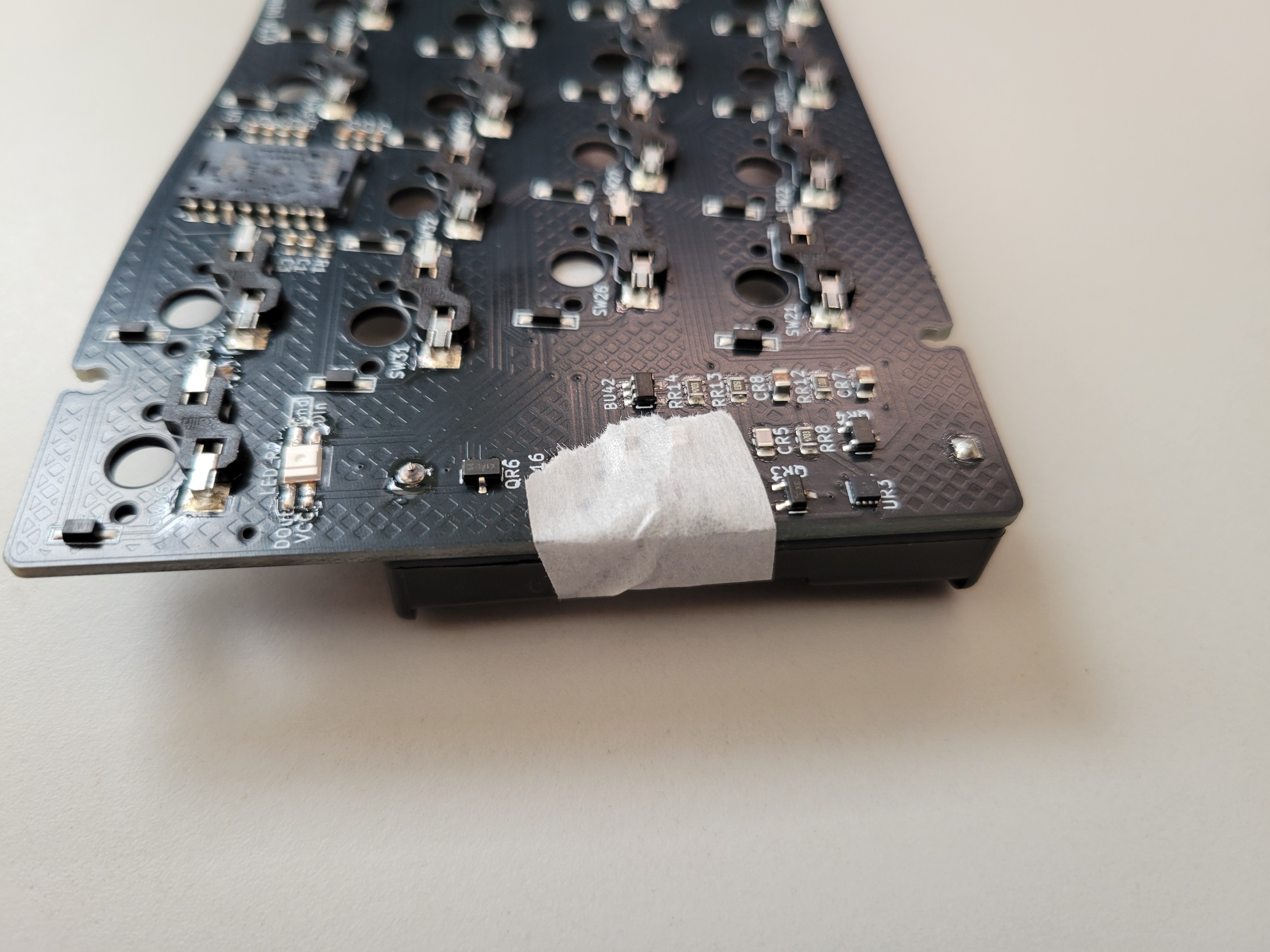 電池ホルダー取り付け完了